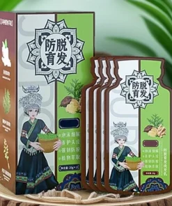 (Hộp 10 Gói) Dầu Gội Giảm Rụng Tóc, Kích thích Mọc Tóc, Chiết Xuất Từ Củ Gừng, Giúp Tóc Chắc Khỏe