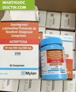 Thuốc Acriptega Mylan 30 viên điều trị ARV (HIV)
