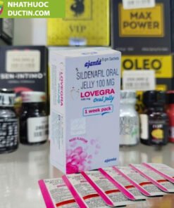 Thạch Tăng Sinh Lý Nữ Oral Jelly 100mg (Hộp 7 Gói) – Hỗ trợ sinh lý nữ, tăng khoái cảm, cải thiện khô hạn 10 lovegra oral jelly sinh ly nu 2 600x600 2
