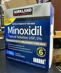 Minoxidil 5% Kirk-land Dung Dịch Mọc Râu Và Tóc Hiệu Quả Của Mỹ Hộp 6 Chai 8 mino2 1