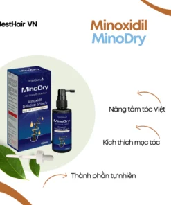 Serum, minoxidil minodry 5% mọc tóc, gãy dụng giảm dành cho người bị viêm tóc 11 mino2
