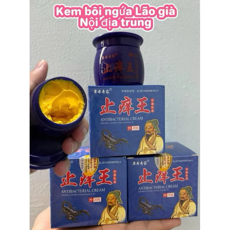 Kem Bôi Ngứa Xanh Lão Già ( Mẫu Mới ) 7