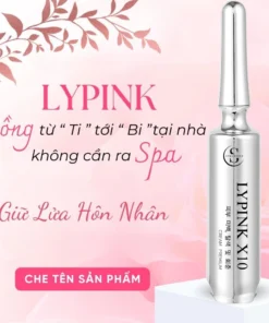 Hồng nhũ hoa Lypink x10 giảm thâm, giúp trắng mịn hồng ti tại nhà hiệu quả
