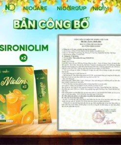 GIẢM CÂN NIOLIM X2 Mẫu Mới Chính Hãng MERRY STORE Vị Cam Thơm Ngon giảm cân sau sinh, giảm cân an toàn hiệu quả hộp 15 goi 15 niosslim7