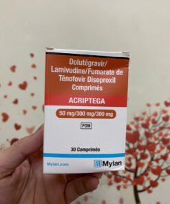 PEP72h-ARV ACRIPTEGA ngừa HIV 72h và là ARV ức chế virut HIV /hỗ trợ ship PEP72h