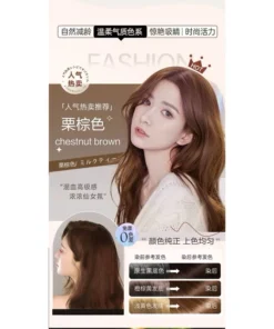 Dầu gội phủ bạc Plant Extract - Petal Hair Color - Nhuộm thảo dược bền màu lâu phai, an toàn không dị ứng 12 phubac2