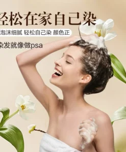Dầu gội phủ bạc Plant Extract - Petal Hair Color - Nhuộm thảo dược bền màu lâu phai, an toàn không dị ứng 13 phubac3