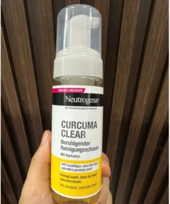 Sữa rửa mặt nghệ Neutrogena Curcuma 150ml, srm nghệ và tẩy da chết 4 ruamat1 1