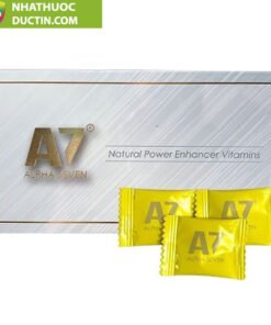 Kẹo Sâm A7 Hỗ Trợ Cải Thiện Sinh Lực Ở Nam Giới 10 Viên