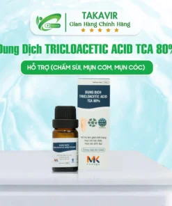 Dung Dịch TRICLOACETIC ACID TCA 80% Lọ 5Ml- Hỗ trợ chấm mụn cóc tay chân, mụn cóc sinh dục, hạt ngọc, sùi MG 7 taka2