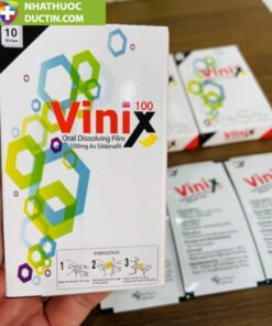 Tem Ngậm Vinix 100mg Chính Hãng Hàn Quốc CL Pharm – Hỗ Trợ Sinh Lý Nam, Kéo Dài Quan Hệ