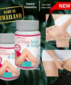 (Thái Lan)Viên uống rau củ thải mỡ Hông Đùi Bắp chân Thái Lan 30 viên,giảm cân Đùi
