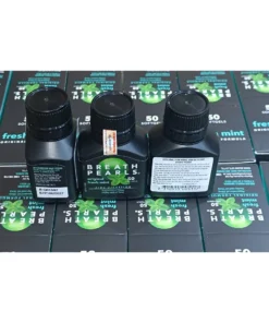 Viên thơm miệng thảo dược Breath pearls (50v - Chính hãng Úc), chứa tinh dầu bạc hà và cần tây