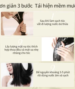 Kem ủ tóc Mặt nạ tóc keratin 500gChiết xuất từ cây dừa phục hồi tóc hư tổn, dưỡng ẩm, làm mềm tóc khô và giảm rụng tóc 14 utoc3