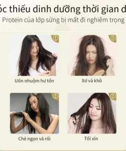 Kem ủ tóc Mặt nạ tóc keratin 500gChiết xuất từ cây dừa phục hồi tóc hư tổn, dưỡng ẩm, làm mềm tóc khô và giảm rụng tóc 15 utoc4