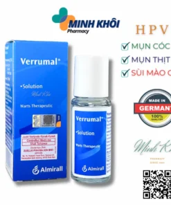 Alternative view of Verrumal solution 13ml loại bỏ Sùi Mào Gà, Mụn Cóc – Chính hãng Almirall Đức.