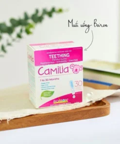 Alternative view of Muối uống giảm đau răng Camilia cho bé