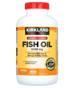 Tinh dầu cá Omega-3 Kirkland Signature 1000 mg của Mỹ hộp 400 viên 11 Tinh dau ca Omega 3 Kirkland Signature 1000 mg cua My hop 400 vien 600x600 2