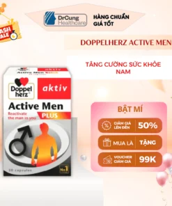 Active Men Plus DoppelHez - Hỗ Trợ Tăng Cường Sinh Lực, Tăng Cường Thể Trạng Nam
