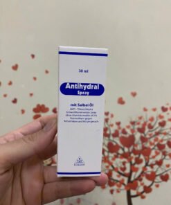ANTIHYDRAL SPRAY XỊT NGĂN MỒ HÔI TAY CHÂN, KHỬ MÙI HÔI NÁCH VỚI DẦU THƠM TÂY BAN NHA