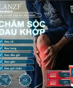 Alternative view of Gel LANZF làm dịu nhanh, thích hợp cho việc phục hồi đầu gối, thắt lưng, cổ, tay và chân