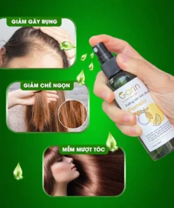 Dưỡng tóc tinh dầu bưởi Garin 100ml giảm gãy rụng chẻ ngọn cấp ẩm cho tóc mềm mượt, chắc khỏe 15 garrin3