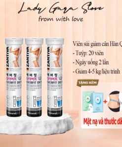 Viên Sủi Giảm Cân Cấp Tốc Zantiva Everfit Diet Chính Hãng Giảm cân nhanh không phải thuốc giảm cân
