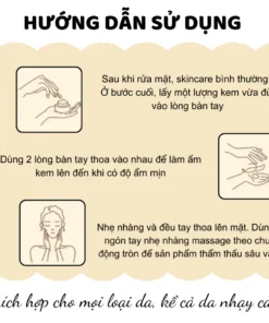 Kem Nám Tàn Nhang Nhân Sâm CNXUER Hộp 60g Kem Mờ Thâm Nám Tàn Nhang Dưỡng Ẩm Sáng Da Ngừa Lão Hóa 14 kemnam5