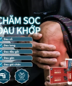Alternative view of Kem massage giảm đau khớp HUANIZI 50g, làm dịu cơ nhanh, thích hợp cho việc phục hồi đầu gối
