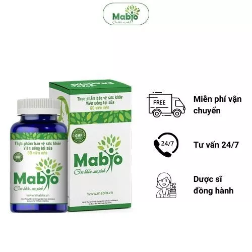 Viên Uống Lợi Sữa Mabio Chính Hãng Dành Cho Các Mẹ Sau Sinh - Combo 2 Hộp Mabio Lợi Sữa 17 loisau5