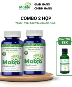 Viên Uống Lợi Sữa Mabio Chính Hãng Dành Cho Các Mẹ Sau Sinh - Combo 2 Hộp Mabio Lợi Sữa
