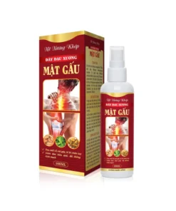 Xịt xương khớp MẬT GẤU (Chai 100ml) Giúp giảm đau mỏi cổ, vai gáy, tê bì chân tay, giảm đau hiệu quả, đả thông kinh mạch