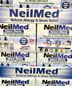 NƯỚC MUỐI VỆ SINH MŨI NEILMED SIRUS RINSE 250 GÓI NHẬP MỸ 6 muoined4