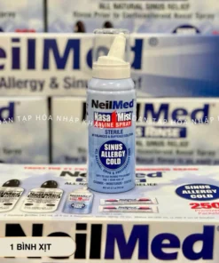 NƯỚC MUỐI VỆ SINH MŨI NEILMED SIRUS RINSE 250 GÓI NHẬP MỸ 9 muonedme3