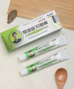 Alternative view of (QinYiTang) Kem thảo mộc Hoàng Vương Đường chuyên nấm ngứa, á sư`ng, vảy nê'n, nước ăn chân tay