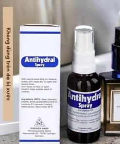 Alternative view of Xịt Ngăn Mồ Hôi Antihydral Spray Hỗ Trợ Kiểm Soát Mồ Hôi Hiệu Quả