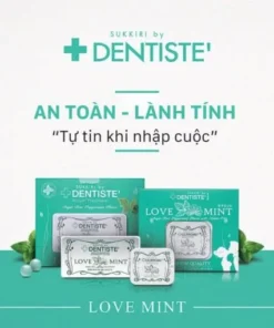 Kẹo Phòng The Bạc Hà Love Mint Nhật Bản – Kẹo Quan Hệ Miệng, BJ Cực Phê & Giúp Lâu Ra