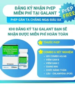 Viên uống PREP Mylan phòng ngừa HIV sau QHTD và ARV ức chế virut 30 Viên 7 prep3
