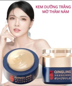 Kem trẻ hóa da ngăn ngừa nếp nhăn giảm thâm nám Qingling 50g 14 quingling2