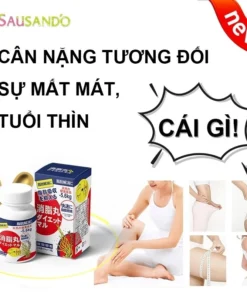 ✨hàng chính hãng Nhật Bản✨SAUSANDO Giảm Cân Cấp Tốc Trong 7 Ngày | Kiểm soát cảm giác thèm ăn | giảm mỡ bụng 9 sausando4
