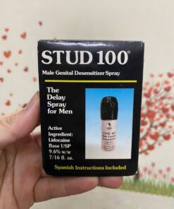 Thuốc xịt Stud 100: chống xuất tinh sớm, kéo dài thời gian