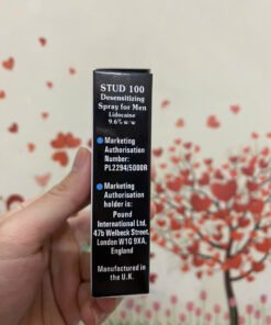 Chai xịt Stud 100 chống xuất tinh sớm, kéo dài thời gian quan hệ cho nam (Hộp 1 lọ 12,5ml) 8 stud2