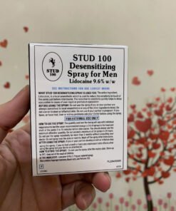 Chai xịt Stud 100 chống xuất tinh sớm, kéo dài thời gian quan hệ cho nam (Hộp 1 lọ 12,5ml) 10 stud4