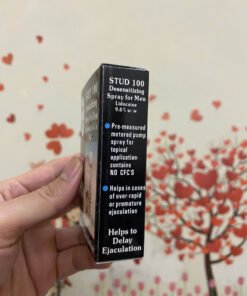 Chai xịt Stud 100 chống xuất tinh sớm, kéo dài thời gian quan hệ cho nam (Hộp 1 lọ 12,5ml) 11 stud5