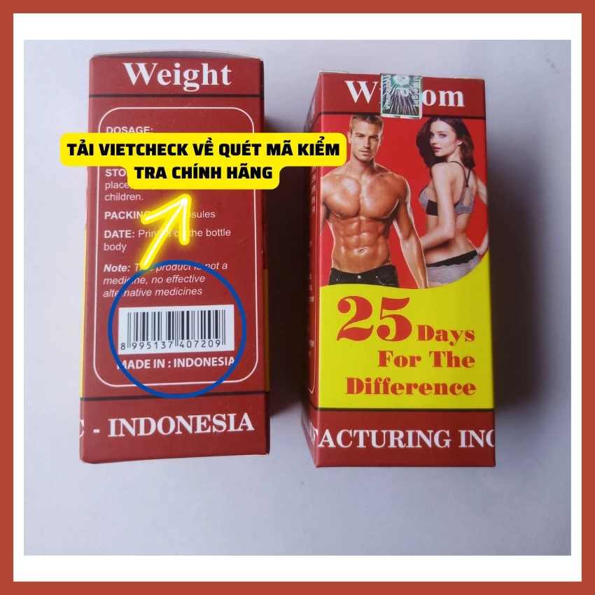 Tăng cân wisdom weight chính hãng indonesia, tăng cân an toàn không tích nước sản phẩm chính hãng 2 Tăng cân wisdom weight chính hãng indonesia, tăng cân an toàn không tích nước sản phẩm chính hãng - Ảnh 2
