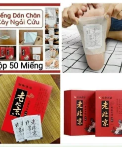 Hộp 50 Miếng Dán Thải Độc Chân Ngải Cứu Giúp Ngủ Ngon Giảm Nhức Mỏi Tê Chân Thanh Lọc Cơ Thể 7 thaicod3