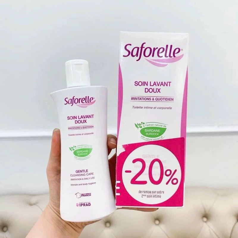 Dung Dịch Vệ Sinh Saforelle 250ml Pháp 17 vesinh7