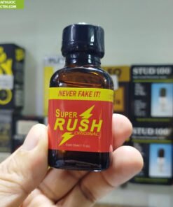 Alternative view of Poppers Super Rush Original 30ml chai đỏ - Chai hít Popper Super Rush giúp tăng hưng phấn và khoái cảm cho TOP và BOT