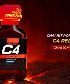 Popper PWD USA C4 Red 30ml tăng cực khoái sung sướng 4 chai hit popper c4 red 01
