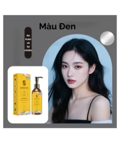 Dầu gội nhuộm tóc thảo dược thiên nhiên – Gội là lên màu, không hại tóc, mượt bóng tự nhiên, hương hoa dịu nhẹ 300ML 13 dauggoi5